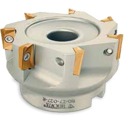 Teknik Makina - Eckmesserkopf 90° 100mm Durchmesser 8 Schneiden für Wendeplatten R390-1704