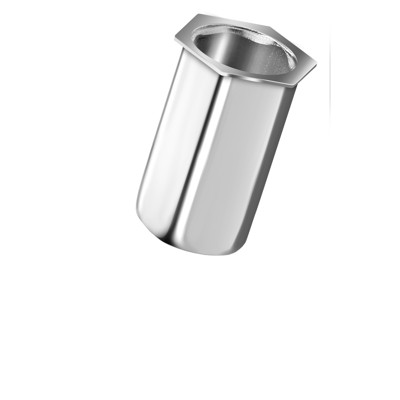 QONNECT® - Q-Nut Blindnietmutter Stahl Vollsechskant kleiner SK M6 offen