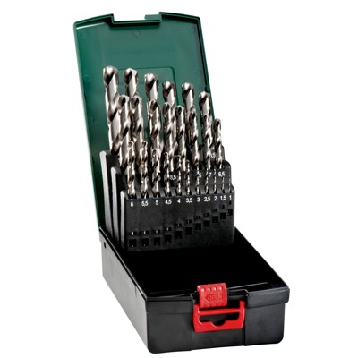 metabo® - HSS-G-Kunststoffkassette SP, 25-teilig (627669000)