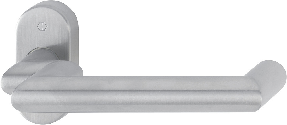 HOPPE® Drücker-Halbgarnitur ohne Schlüsselrosette Rotterdam E1401GF2/55, VK10, ohne Stütznocken, Edelstahl, 3185531