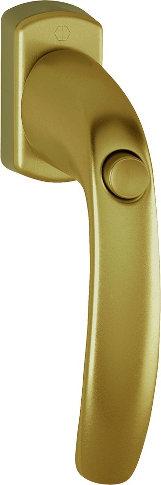 HOPPE® Fenstergriff absperrbar New York 0810SV/U10, ohne Schrauben, Aluminium, 3510292