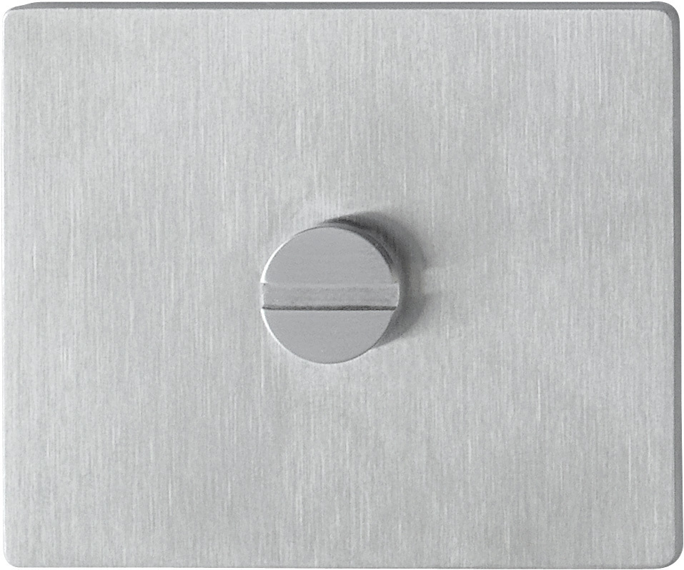 HOPPE® Schlüsselrosettenpaar E847NS, Edelstahl, 3758116