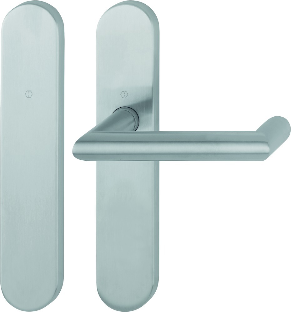 HOPPE® FH Standflügelgarnitur mit Langschild Rotterdam FS-E1401/353H, Edelstahl, 11665701