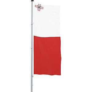 Hissflagge/Länder-Fahne, Format 1,2 x 3 m, Malta.