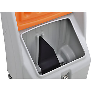 Trennwand für Go-Box, HxBxT 400 x 319 x 3 mm, schwarz.