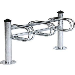 Fahrradständer MERCURE, 3 Stellplätze, einseitig, feuerverzinkt.